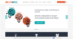 Desktop Screenshot of es.en.ideas4all.com