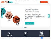 Tablet Screenshot of es.en.ideas4all.com